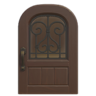 Dark-Brown Iron Grill Door (Round) NH Icon.png