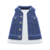 Denim Vest (Navy Blue) NH Icon.png