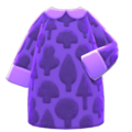 Forest-Print Dress (Purple) NH Icon.png