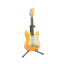 Rock Guitar (Orange-Yellow - Cute Logo)