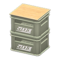 Stacked Bottle Crates (Gray - White Logo) NH Icon.png