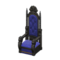 Throne (Black - Blue) NH Icon.png
