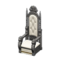 Throne (Silver - White) NH Icon.png