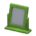 Wooden Table Mirror's Green variant