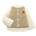 Fuzzy vest's Beige variant