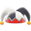 Jester's Cap (Black & White) NH Icon.png
