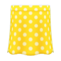 Long Polka Skirt (Yellow) NH Icon.png