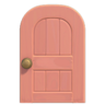 Pink Wooden Door (Round) NH Icon.png