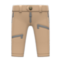 Pleather Pants (Beige) NH Icon.png