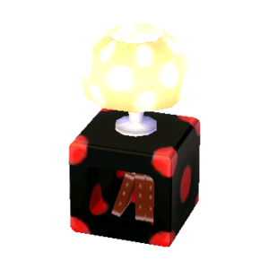 Polka-Dot Lamp (Pop Black - Caramel Beige) NL Model.png