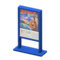 Poster Stand (Blue - Movie) NH Icon.png