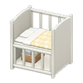 Baby Bed (White - Beige) NH Icon.png