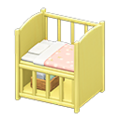 Baby Bed (Yellow - Pink) NH Icon.png
