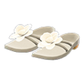 Flower Sandals (White) NH Storage Icon.png