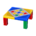 Kiddie table's Colorful variant