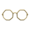 Octagonal Glasses (Gold) NH Icon.png