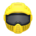Paintball mask's Yellow variant