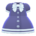 Sailor-collar dress's Navy blue variant
