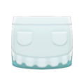 Apron Skirt (Blue) NH Icon.png