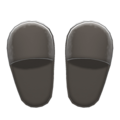Slippers (Black) NH Icon.png
