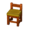 Zen Chair (Dark Wood - Mustard) NL Model.png