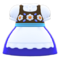 Alpinist Dress (Blue) NH Icon.png