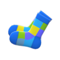 Color-Blocked Socks (Blue) NH Icon.png