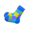 Color-Blocked Socks (Blue) NH Icon.png