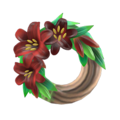 Dark Lily Wreath NH DIY Icon.png
