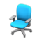 Modern Office Chair (Light Blue) NH Icon.png