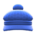 Pom casquette's Blue variant
