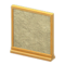 Short Simple Panel (Light Brown - Mud Wall) NH Icon.png