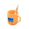 Toothbrush-and-Cup Set (Orange - Bus) NH Icon.png