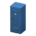 Upright locker's Blue variant