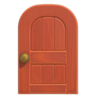 Wooden Door (Round) NH Icon.png