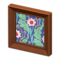Fancy Frame (Brown - Repeating-Pattern Painting) NH Icon.png