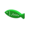 Fish Doorplate (Green) NH Icon.png