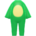 Frog costume's Green variant
