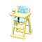 High Chair (Yellow - Blue) NH Icon.png