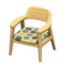 Nordic Chair (Light Wood - Dots) NH Icon.png
