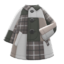 Patchwork Coat (Gray) NH Icon.png