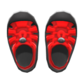 Sporty Sandals (Red) NH Icon.png