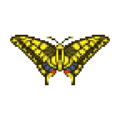 Tiger Butterfly PG Field Sprite Upscaled.png