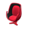 Artsy Chair (Red - Red) NH Icon.png