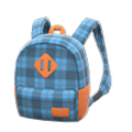 Checkered Backpack (Blue) NH Storage Icon.png