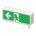 Exit sign's ← variant