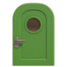 Green-Apple Basic Door (Round) NH Icon.png
