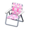 Lawn Chair (Pink) NH Icon.png