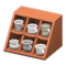 Mug Shelves (Brown) NH Icon.png