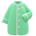 Pajama dress's Green variant